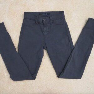 J Brand Womens Sateen Super Skinny Mid-Rise Jeggings Size 24 Presidio